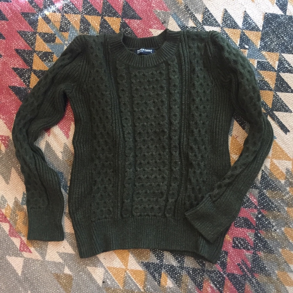 American apparel sweater